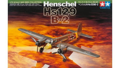 Hs 129B-2 Henschel, Büchsenöffner - TAMIYA 60730 1/72