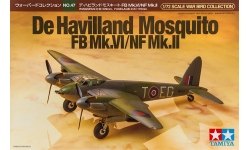 Mosquito FB Mk. VI & NF Mk. II De Havilland - TAMIYA 60747 1/72