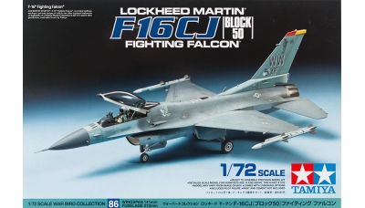 F-16CJ  General Dynamics, Fighting Falcon - TAMIYA 60786 1/72