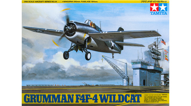 F4F-4 Grumman, Wildcat - 1/48 TAMIYA 61034