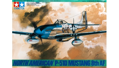 P-51D North American Aviation, Mustang - TAMIYA 61040 1/48