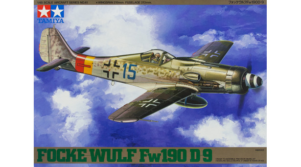 Fw 190D-9 Focke-Wulf, Würger, Shrike - 1/48 TAMIYA 61041