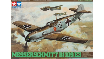 Bf 109E-3 Messerschmitt - TAMIYA 61050 1/48