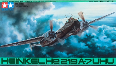 He 219A-7 Heinkel, Uhu - TAMIYA 61057 1/48