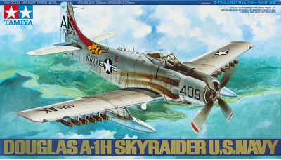A-1H (AD-6) Douglas, Skyraider - TAMIYA 61058 1/48