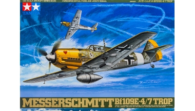 Bf 109E-4/E-7 Messerschmitt - TAMIYA 61063 1/48