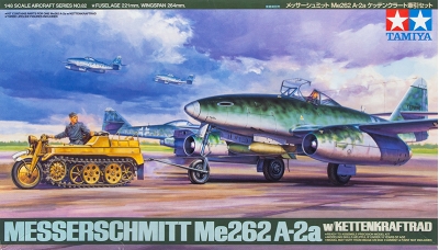 Me 262 A-2a Messerschmitt &  Kettenkrad Typ HK 101 NSU - TAMIYA 61082 1/48