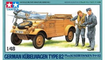 Volkswagen Typ 82 Kübelwagen - TAMIYA 32501 1/48
