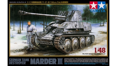 Marder III, Panzerjäger 38(t), Sd.Kfz. 139, 7.62 cm PaK 36(r) - TAMIYA 32560 1/48