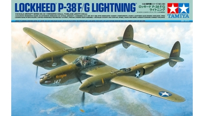 P-38F/G Lockheed, Lightning - TAMIYA 61120 1/48