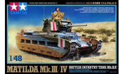 Matilda II Mk. III/IV Infantry Tank Mark IIA/II - TAMIYA 32572 1/48