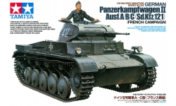 Panzerkampfwagen II, Sd.Kfz. 121, Ausf. A/B/C (4./5./6./7./La.S. 100), T-II, MAN, Daimler-Benz - TAMIYA 35292 1/35