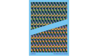 Камуфляж "Lozenge" пятицветный - TECHMOD 48030D 1/48
