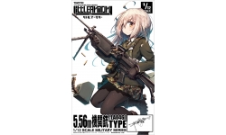 5.56 Machine gun MINIMI Sumitomo, FN Herstal - TOMYTEC LA046 1/12