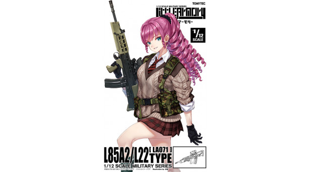 L85A2 / L22A2 Royal Small Arms Factory (RSAF), Royal Ordnance, BAE Systems - 1/12 TOMYTEC LA071