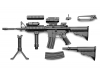 M4A1 Colt - TOMYTEC LA050 1/12