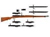 Type 38 rifle, Arisaka - TOMYTEC LA086 1/12