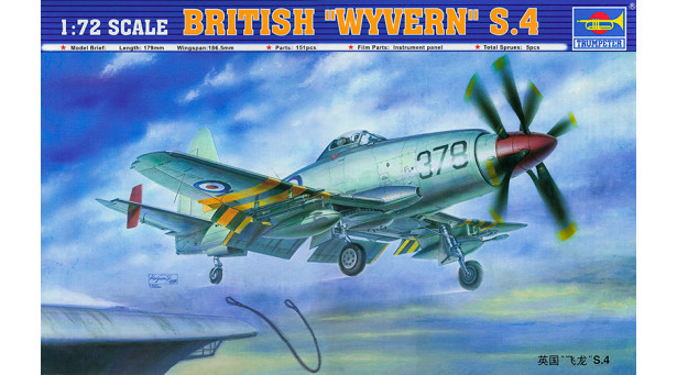 Wyvern S.Mk. 4 Westland - 1/72 TRUMPETER 01619 Wyvern S.Mk. 4 Westland - 1/72 TRUMPETER 01619