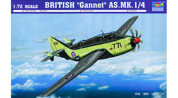 Gannet AS.1 / AS.4 Fairey - 1/72 TRUMPETER 01629