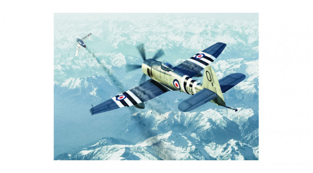 Sea Fury FB.Mk 11 Hawker - 1/72 TRUMPETER 01631
