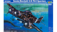 S.M.79-II Savoia-Marchetti, Sparviero - TRUMPETER 02817 1/48