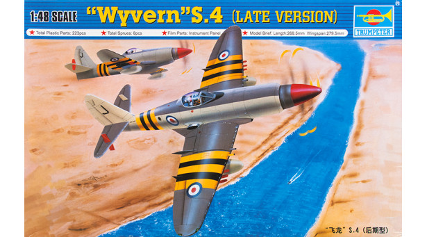 Wyvern S.Mk. 4 Westland - 1/48 TRUMPETER 02820 Wyvern S.Mk. 4 Westland - 1/48 TRUMPETER 02820
