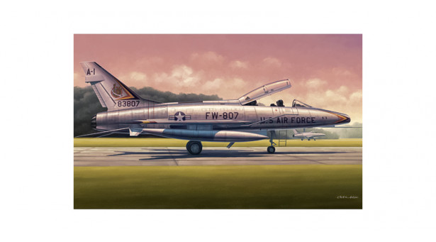 F-100F North American Aviation, Super Sabre - 1/48 TRUMPETER 02840