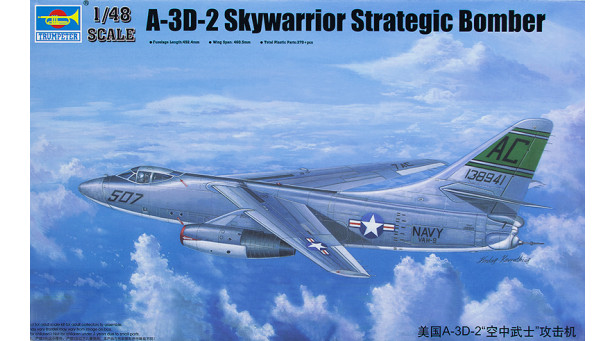 A3D-2 (A-3B) Douglas, Skywarrior - 1/48 TRUMPETER 02868