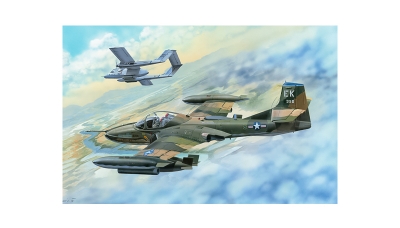 A-37B Cessna, Dragonfly - TRUMPETER 02889 1/48