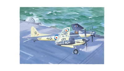 Sea Hornet NF.Mk. 21 de Havilland - TRUMPETER 02895 1/48