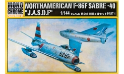 F-86F-40 North American, Sabre - MONOCHROME MCT-009 1/144