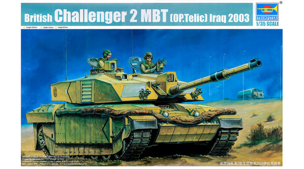FV4034 Alvis, BAE Systems Land & Armaments, Challenger 2,  Main Battle Tank (MBT) - 1/35 TRUMPETER 00323