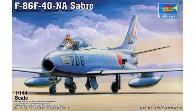 F-86F-40 North American, Sabre - TRUMPETER 01321 1/144
