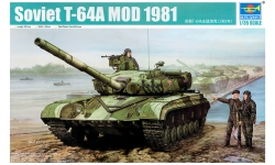 Т-64А (1981) ХЗТМ - TRUMPETER 01579 1/35