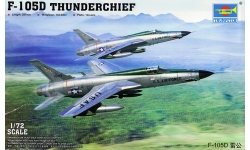 F-105D Republic, Thunderchief - TRUMPETER 01617 1/72