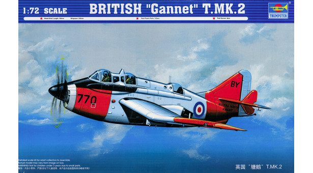 Gannet T.2 Fairey - 1/72 TRUMPETER 01630