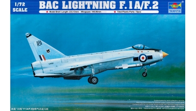 Lightning F.1A/F.2 English Electric - TRUMPETER 01634 1/72