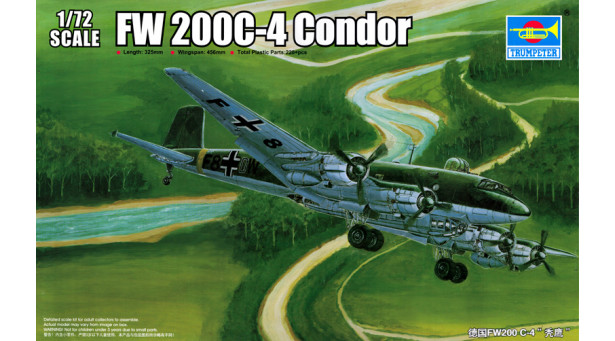 Fw 200C-4 Focke-Wulf, Condor - 1/72 TRUMPETER 01638