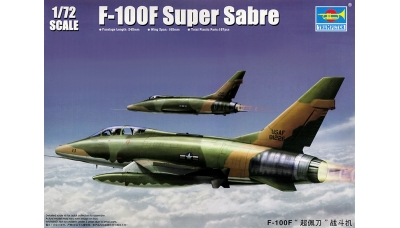 F-100F North American, Super Sabre - TRUMPETER 01650 1/72