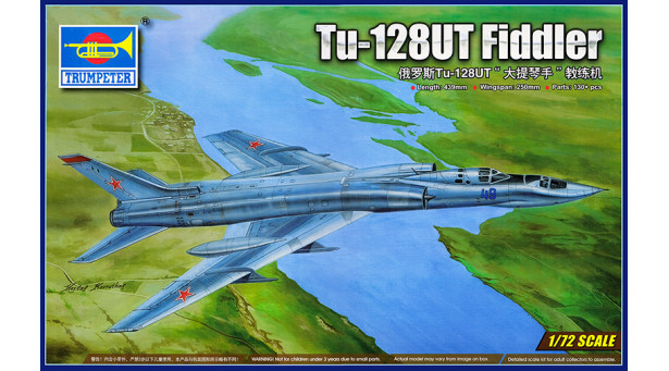 Перехватчик КБ Туполева Тип 128УТ - 1/72 TRUMPETER 01688