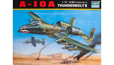 A-10A Fairchild Republic, Thunderbolt II - TRUMPETER 02214 1/32