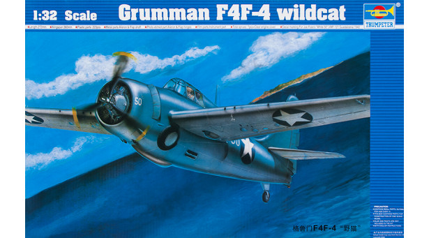 F4F-4 Grumman, Wildcat - 1/32 TRUMPETER 02223 F4F-4 Grumman, Wildcat - 1/32 TRUMPETER 02223