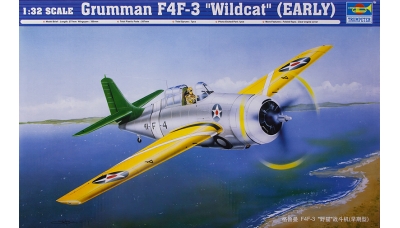 F4F-3 Grumman, Wildcat - TRUMPETER 02255 1/32