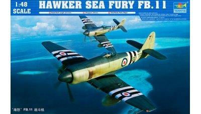 Sea Fury FB.Mk 11 Hawker - TRUMPETER 02844 1/48