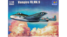 Vampire FB.Mk. 9 de Havilland - TRUMPETER 02875 1/48