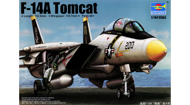 F-14A Grumman, Tomcat - 1/144 TRUMPETER 03910