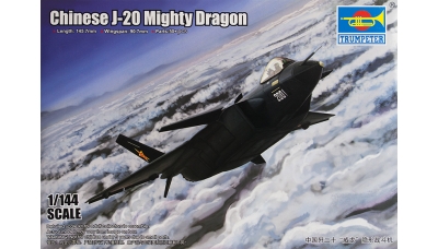 J-20 Chengdu Aircraft Corporation (CAC), Mighty Dragon - TRUMPETER 03923 1/144