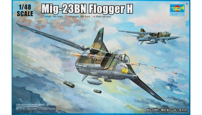 МиГ-23БН - TRUMPETER 05801 1/48