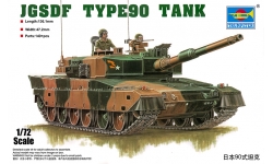 Type 90 MBT Mitsubishi - TRUMPETER 07219 1/72