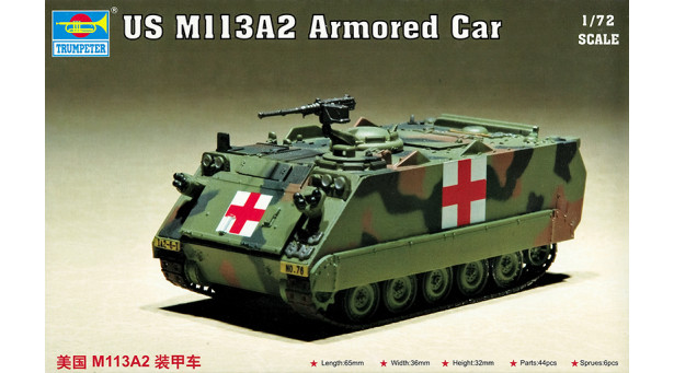 M113A2 Food Machinery Corp (FMC) - 1/72 TRUMPETER 07239 M113A2 Food Machinery Corp (FMC) - 1/72 TRUMPETER 07239